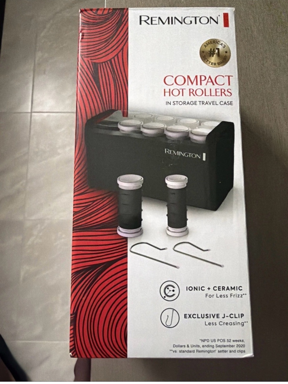 Remington Compact Ceramic Worldwide Voltage Travel Hair Hot Rollers